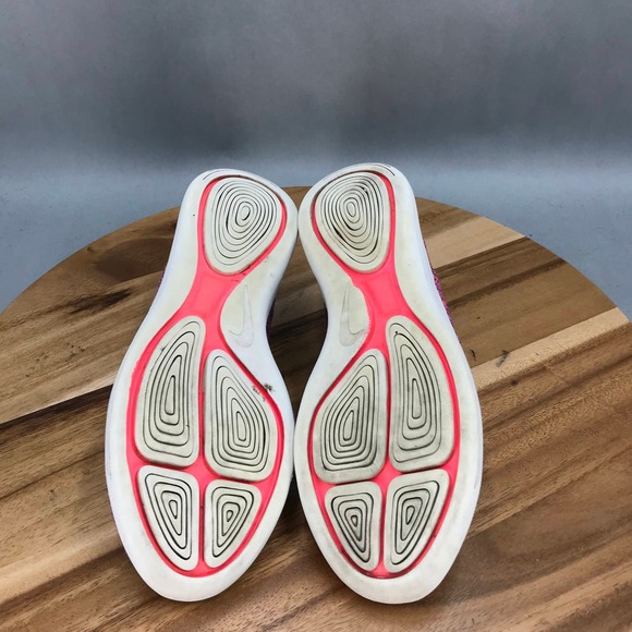 Nike LunarEpic Flyknit Running Shoes Womens 6.5 Multicolor Low Top Lace Up - Picture 6 of 8